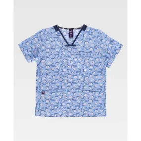 Casaca sanitaria unisex WORKTEAM B9853 estampada