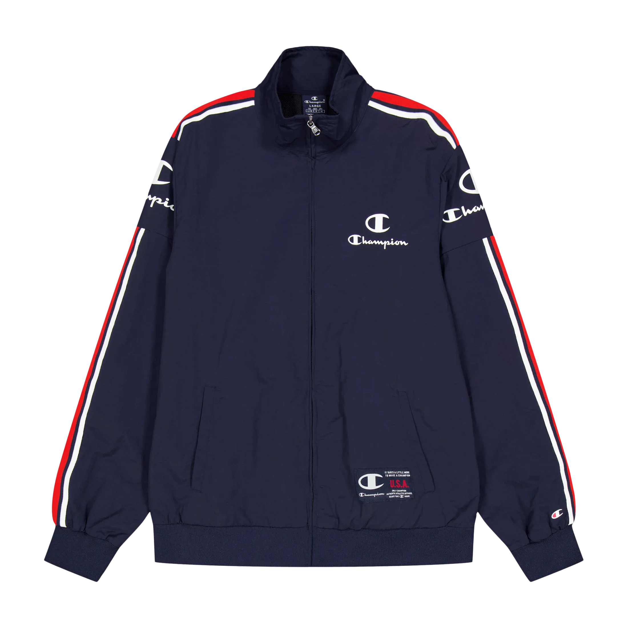 Champion Full Zip Sweatshirt Sky Captain