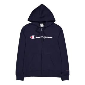 Champion Hooded Full Zip Sweatshirt Sky Captain