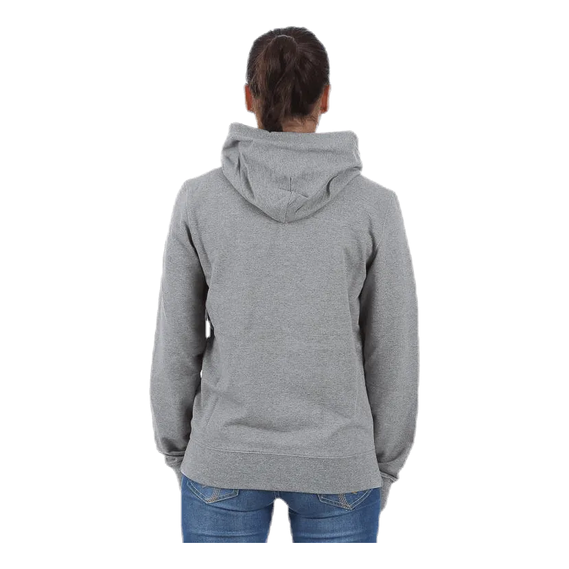 Champion Hooded FullZip Sweatshirt Grey