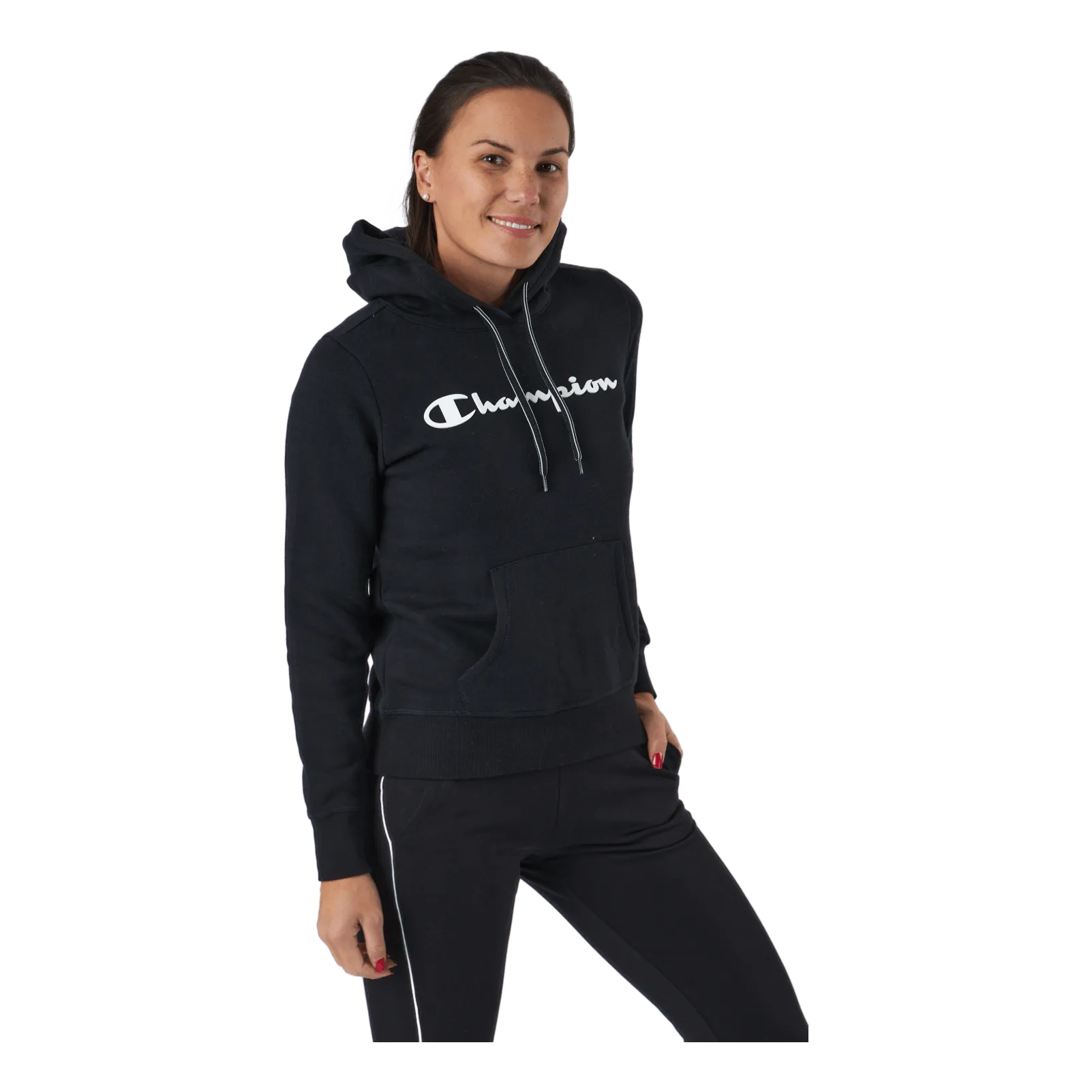 Champion Hooded Sweatshirt Black Beauty