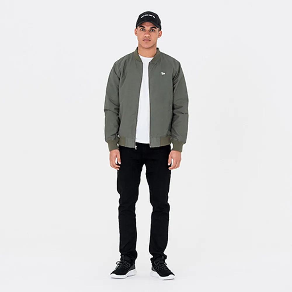 chaqueta Bomber NEW ERA interior borrego Ne branded sherpa bomber Ref. 11604083 Verde oliva