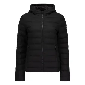 Chaqueta capucha Jott de plumas pato Mujer Noir 1951 VARSOVIE IMPERMEABLE Justoverthetop Color negro