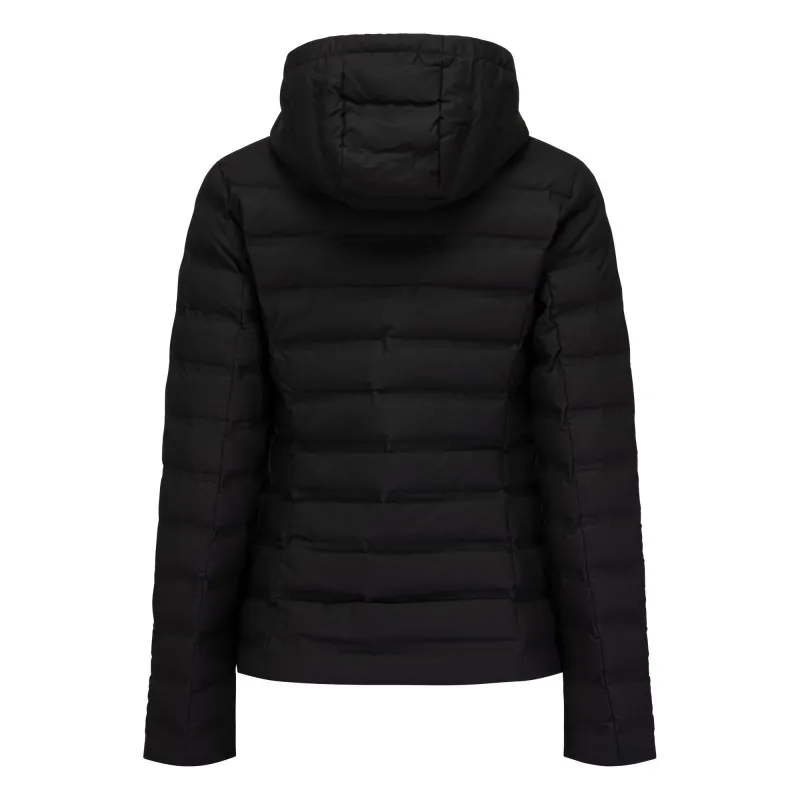 Chaqueta capucha Jott de plumas pato Mujer Noir 1951 VARSOVIE IMPERMEABLE Justoverthetop Color negro