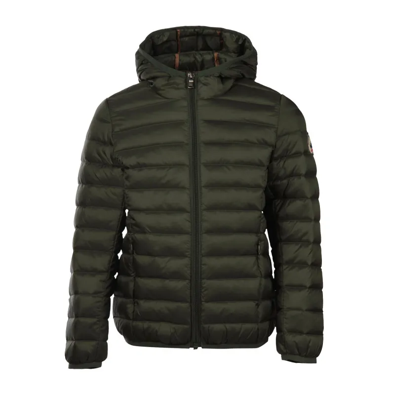 Chaqueta capucha Jott de plumas pato Niño 236 HUGO BASIC Vert Fonce Justoverthetop Color verde oscuro