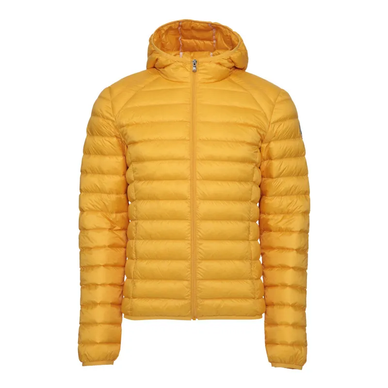 Chaqueta capucha Jott de plumas pato Niño 6900/ 624-JAUNE HUGO BASIC Justoverthetop Color amarillo