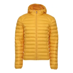 Chaqueta capucha Jott de plumas pato Niño 6900/ 624-JAUNE HUGO BASIC Justoverthetop Color amarillo