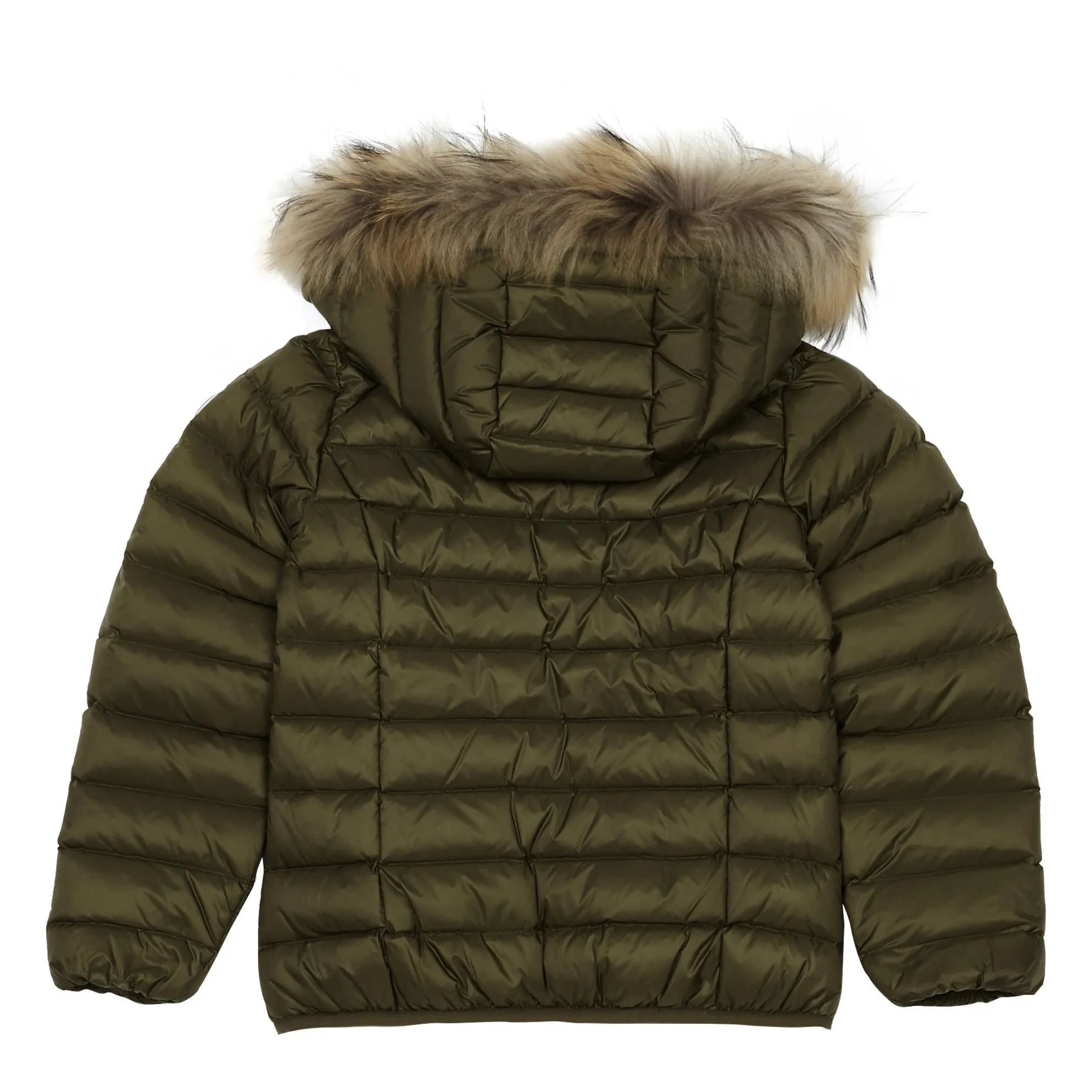 Chaqueta capucha pelo Jott de plumas pato Niño GOLD GARCON GRAND FROID Kaki Justoverthetop Color verde caqui