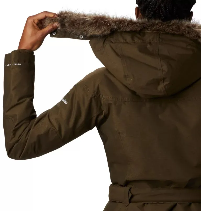 Chaqueta COLUMBIA con capucha y aislamiento para Mujer cálida Carson Pass™ Olive Green  Ref. 1515501319 verde oliva