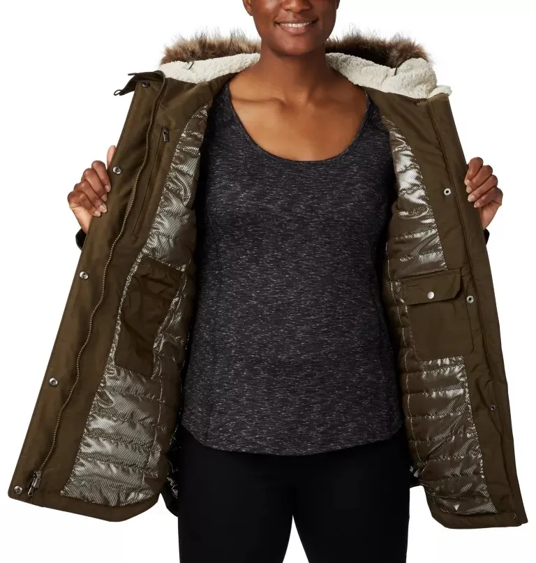 Chaqueta COLUMBIA con capucha y aislamiento para Mujer cálida Carson Pass™ Olive Green  Ref. 1515501319 verde oliva