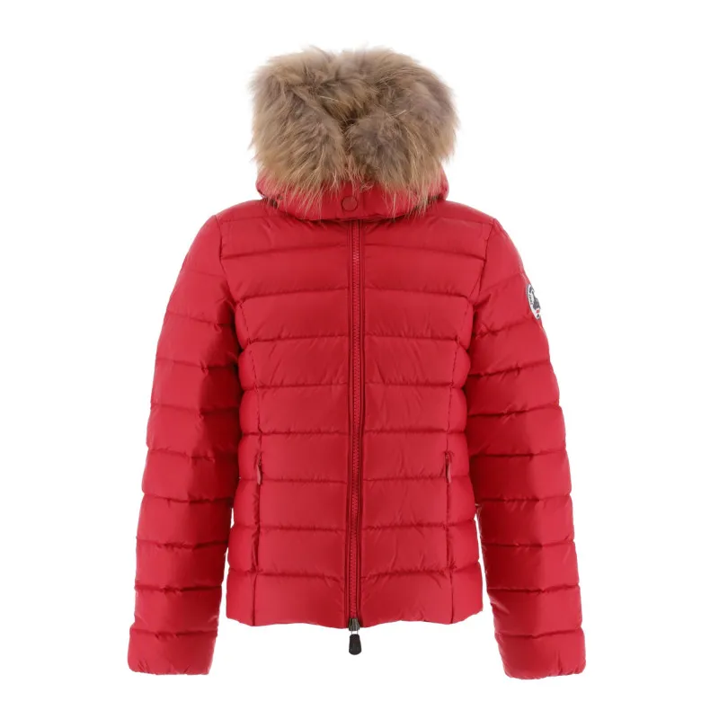 Chaqueta con capucha Jott de plumas jott Niña OPALE GRAN FRÍO 5917OPA-300-RED Justoverthetop Color rojo brillo