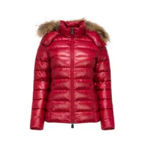 Chaqueta con capucha Jott de plumas jott Niña OPALE GRAN FRÍO 5917OPA-300-RED Justoverthetop Color rojo brillo