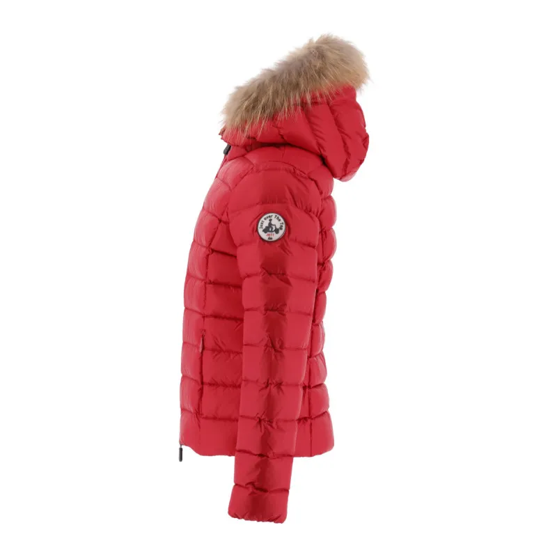 Chaqueta con capucha Jott de plumas jott Niña OPALE GRAN FRÍO 5917OPA-300-RED Justoverthetop Color rojo brillo