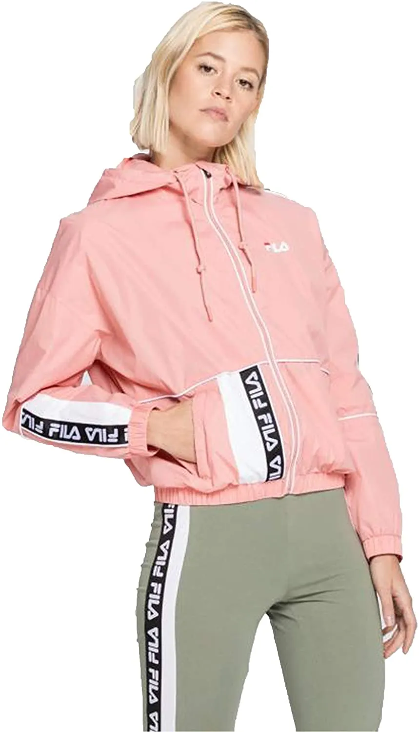 Chaqueta deportiva rompevientos FILA chica Tale Wind Jacket Lobster Ref. 687692 rosa palo