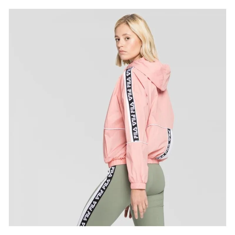 Chaqueta deportiva rompevientos FILA chica Tale Wind Jacket Lobster Ref. 687692 rosa palo