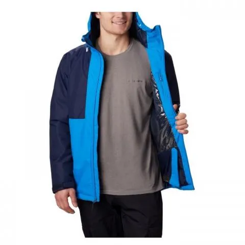 Chaqueta Nieve COLUMBIA con capucha Omni-Tech™ para hombre invierno cálida Timberturner Ref. 1864282463 azul