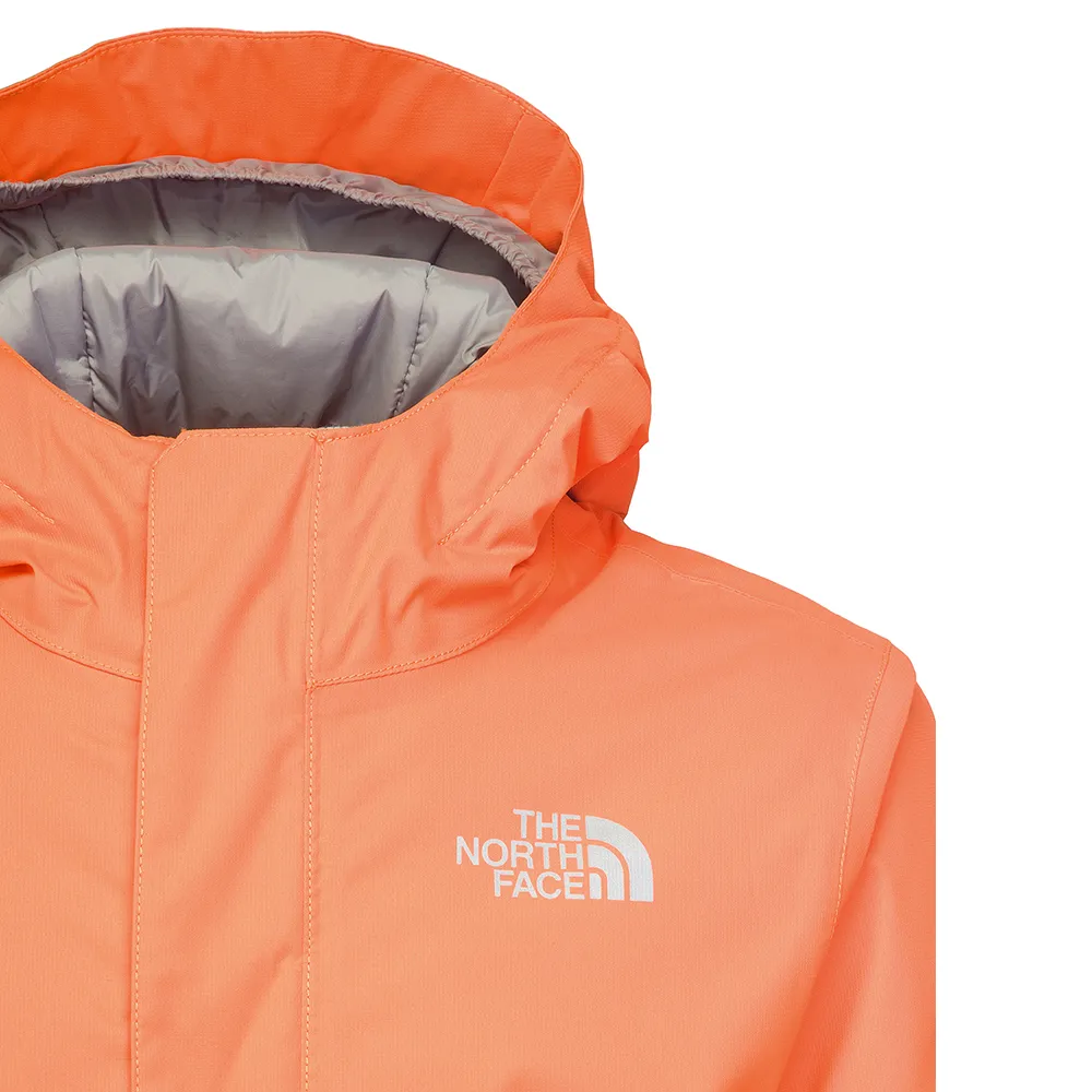 Chaqueta nieve THE NORTH FACE niño con capucha YOUTH SNOW QUEST JACKET ref. T0CF59Z42 Peel Orange naranja