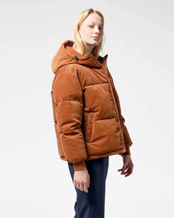 Chaqueta pana WEMOTO acols mujer Jay – Puffer Jacket brandy Ref. 162.611-807 marrón