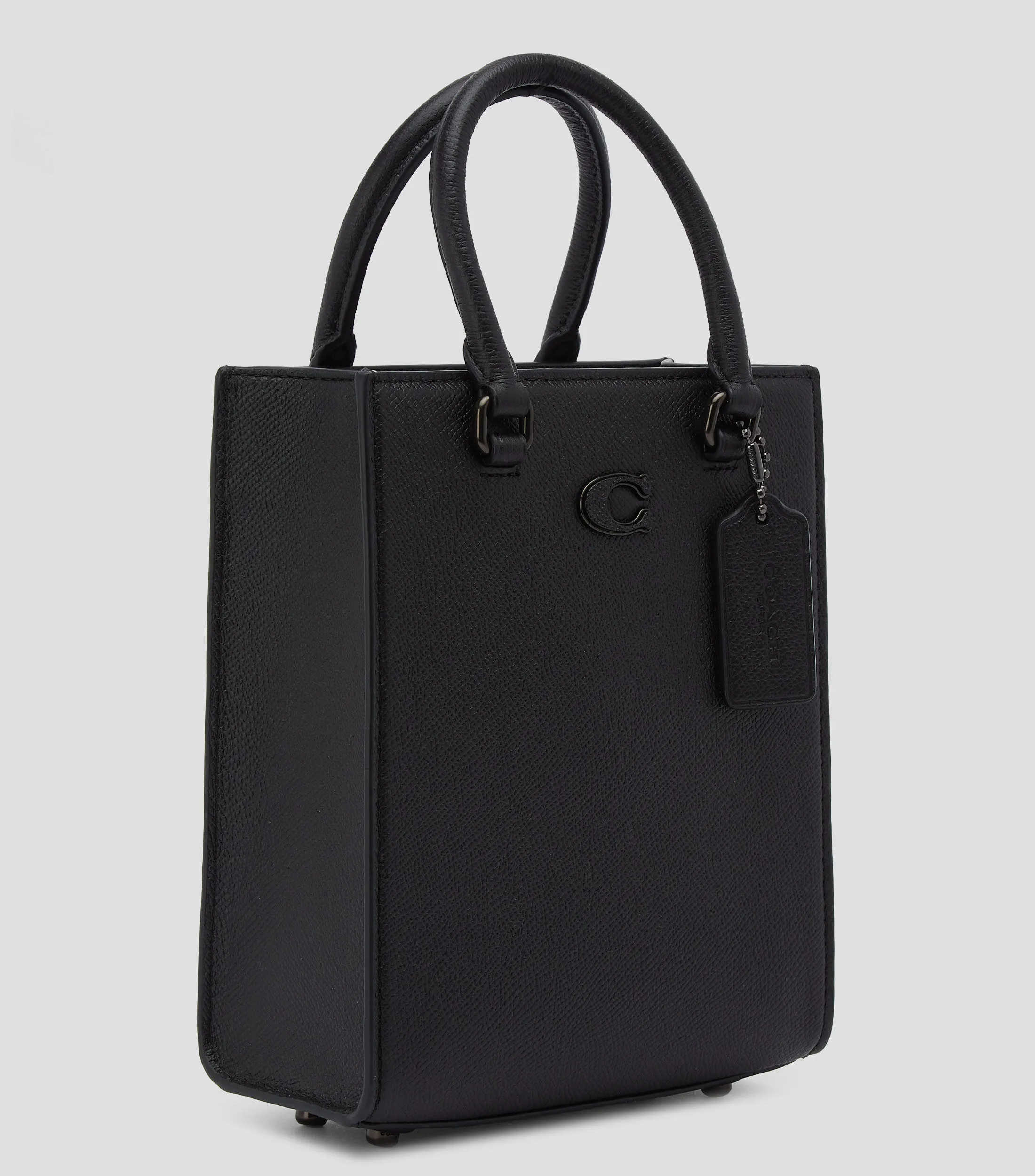 Coach Bolso Tote Negro en Piel Hombre