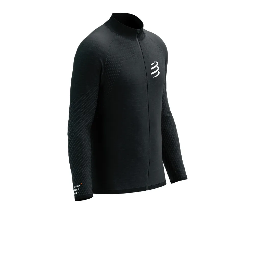 Compressport sin costuras cremallera Sweatshirt - SS25