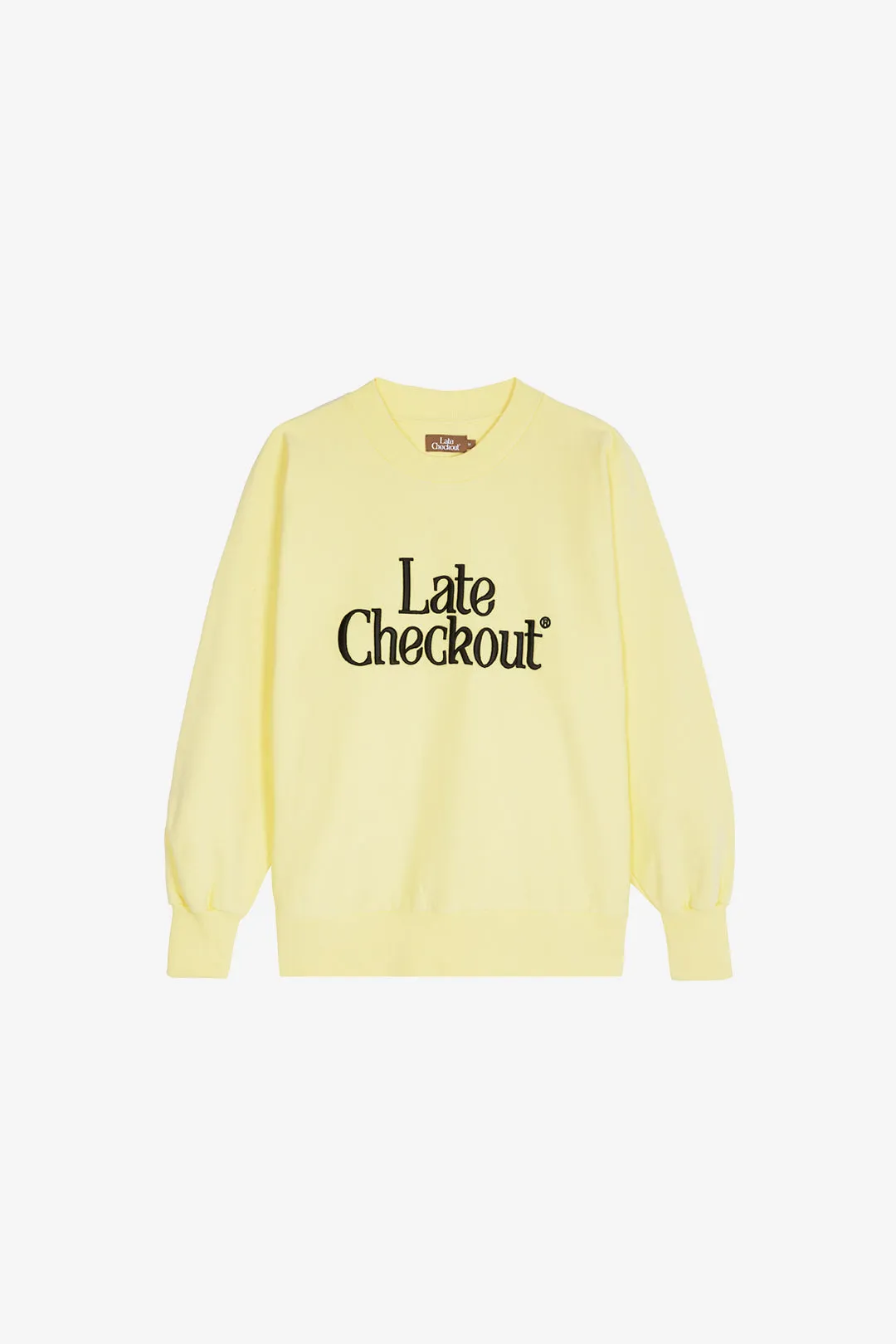 Crewneck Sweatshirt Yellow Black