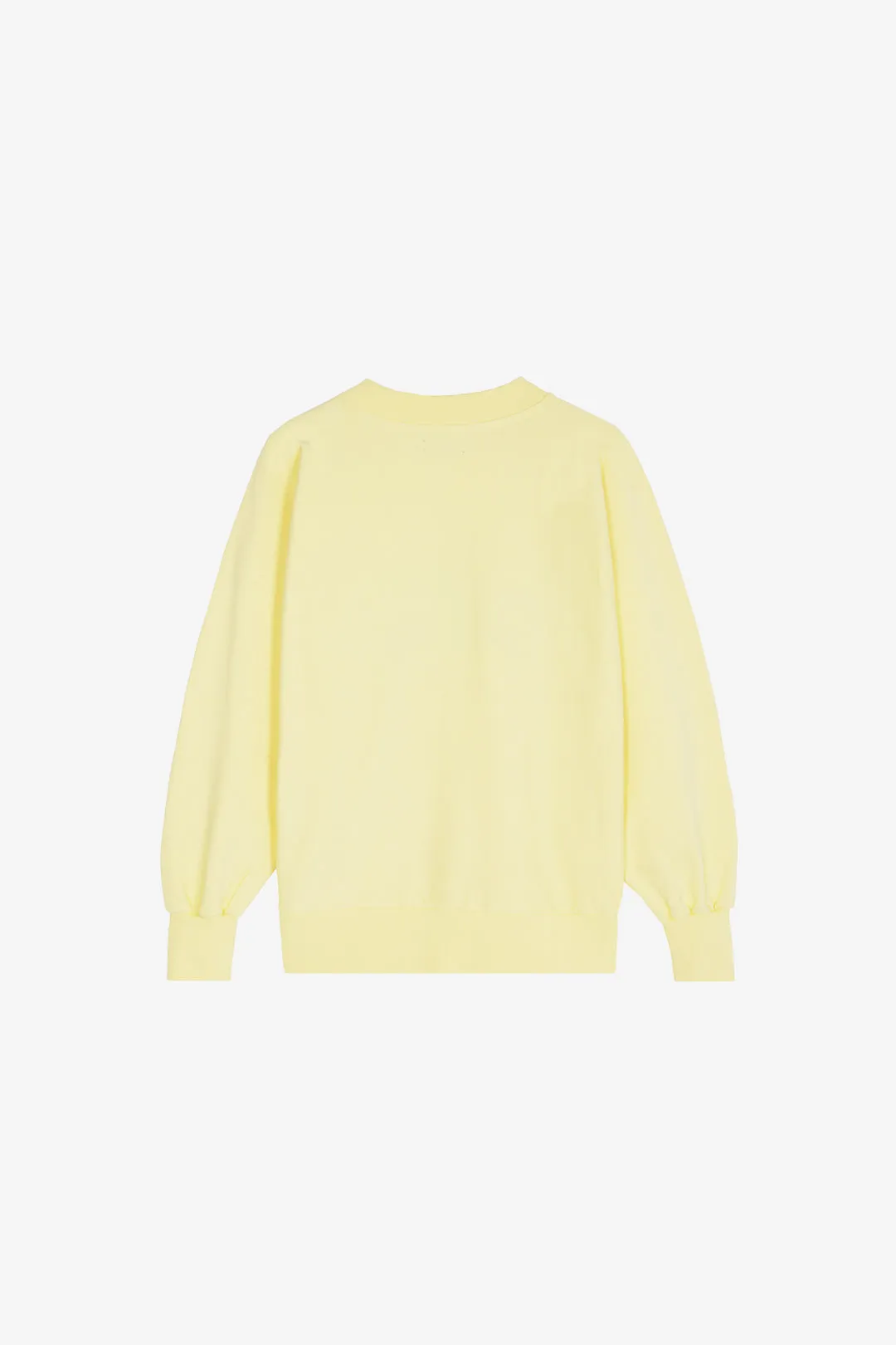 Crewneck Sweatshirt Yellow Black