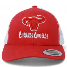 Cuernos Chuecos Trucker Hat with Embroidered Logo