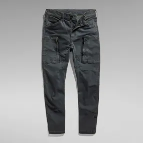 D22075 D185 DENIM CARGO-D353 WORN IN TORNADO