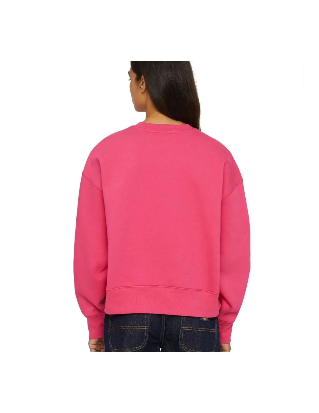 DICKIES SUMMERDALE SWEATSHIRT W' RASPBERRY SORBET