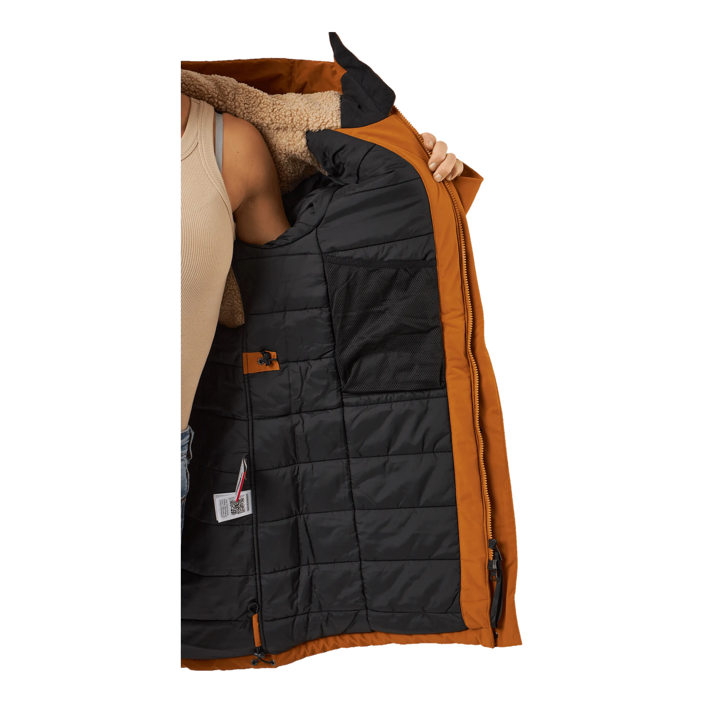 Didriksons Ciana Wns Parka 2 Orange