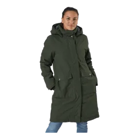 Didriksons Emilia Wns Parka 2 Deep Green