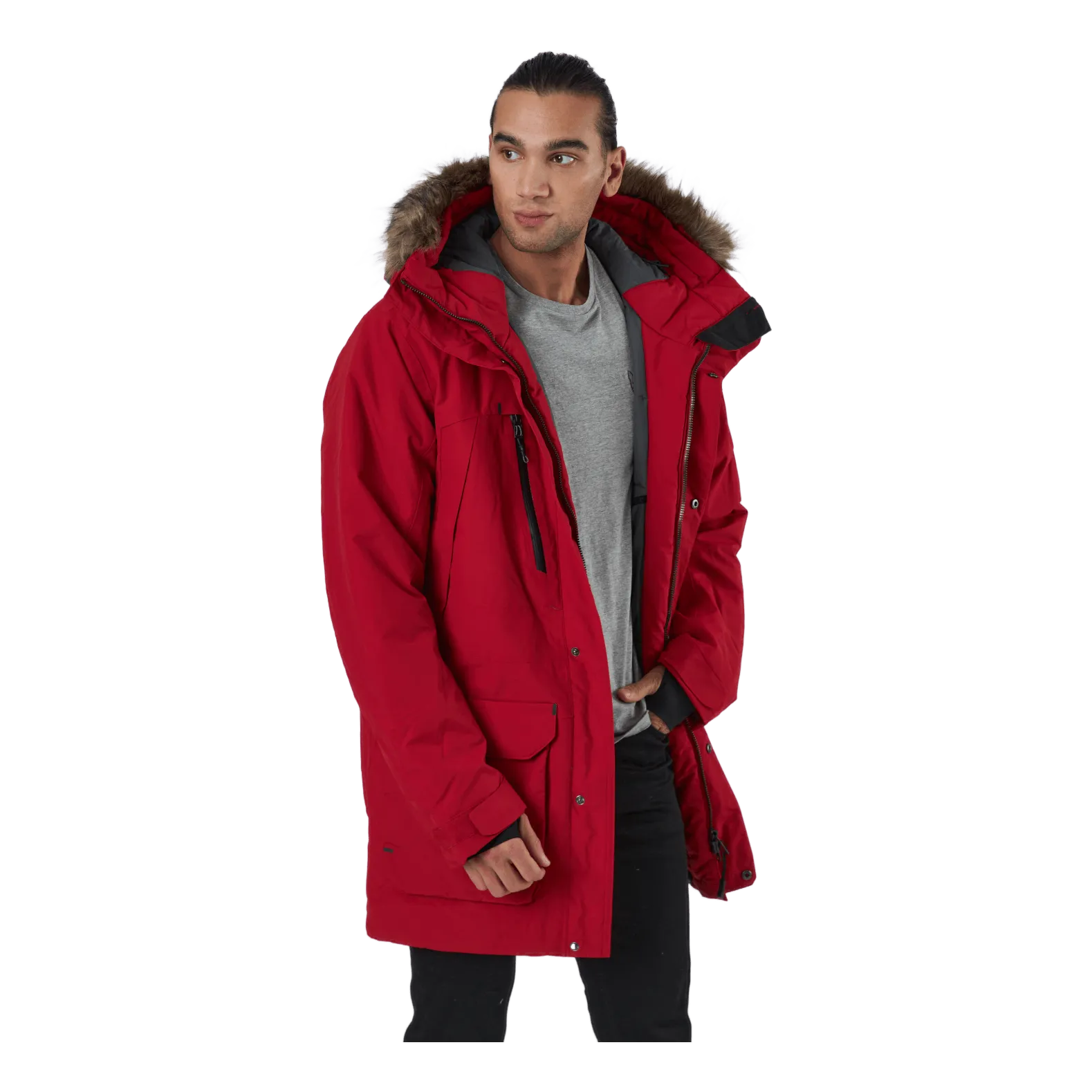 Didriksons Marco Usx Parka 2 Flow Red