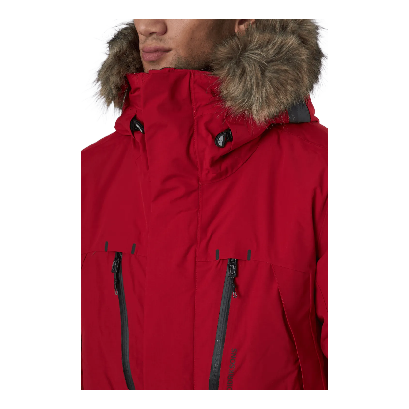 Didriksons Marco Usx Parka 2 Flow Red