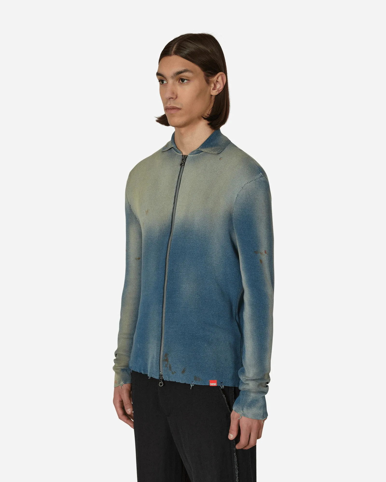 Diesel Sun-Faded Effect Cotton Sweater