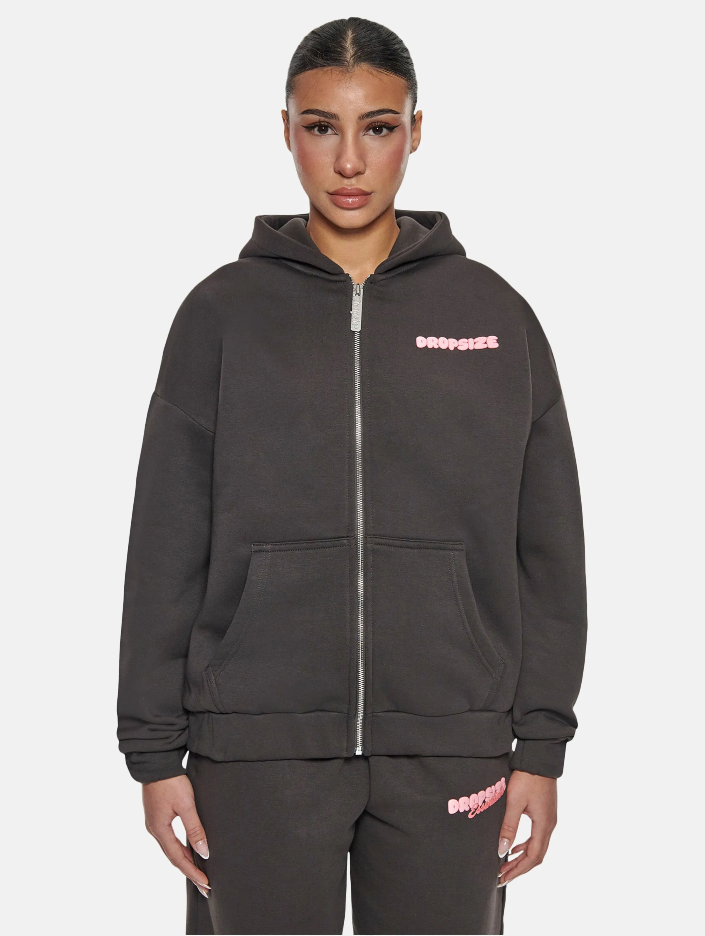 Dropsize Essential Crew Zip Hoodies