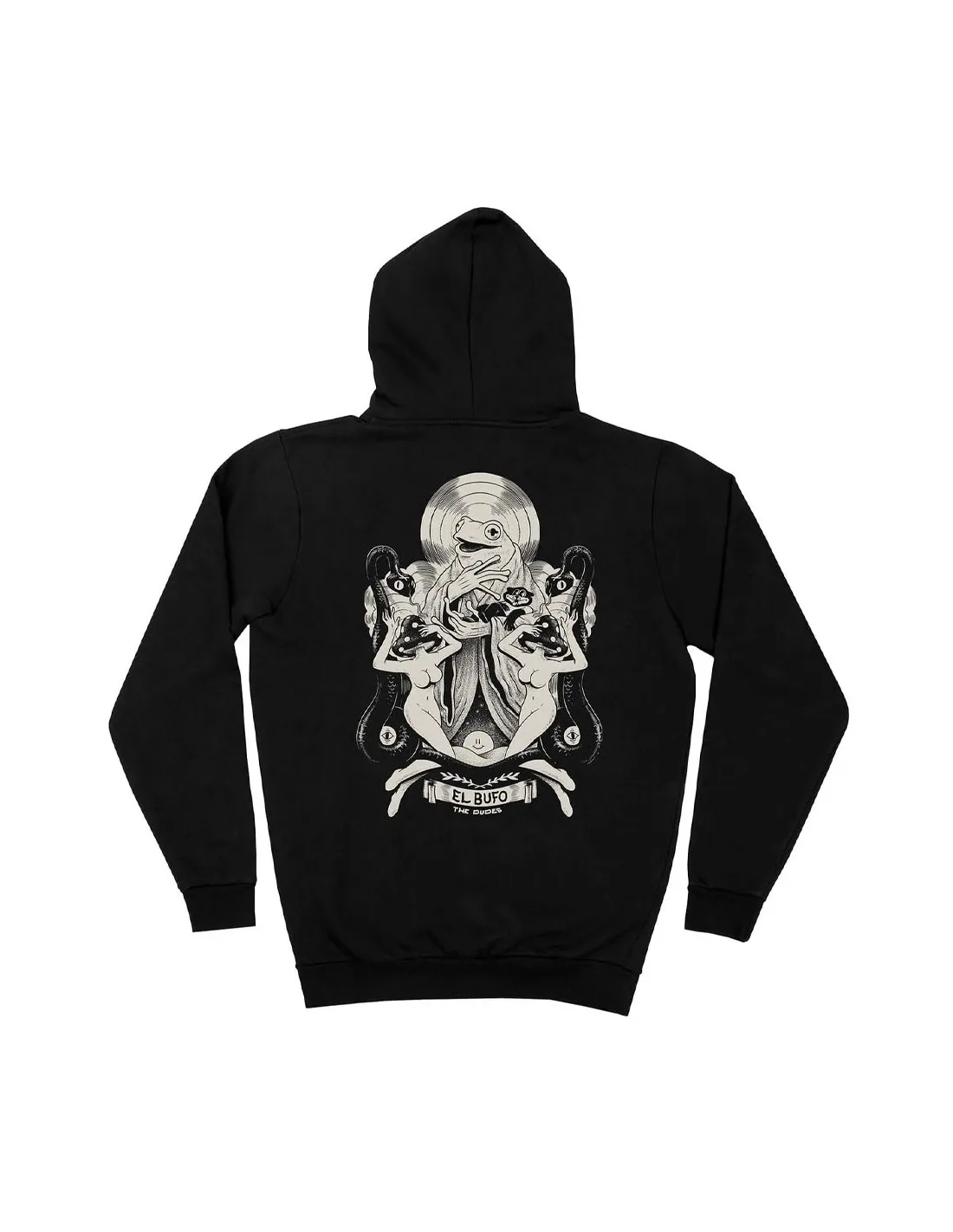 DUDES EL BUFO HOODY BLACK