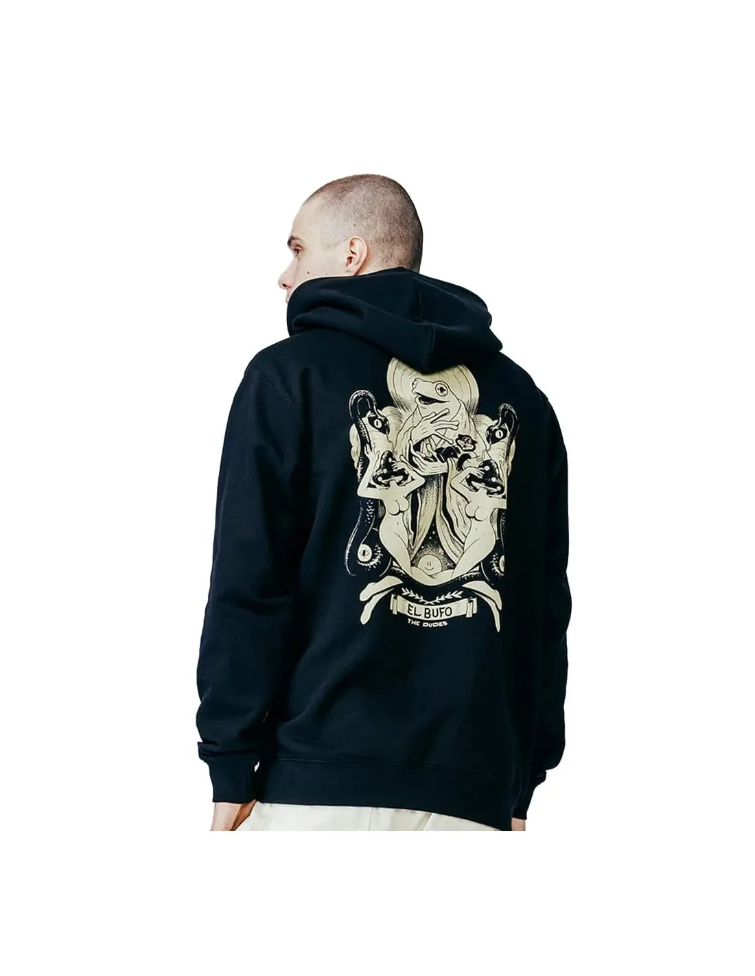 DUDES EL BUFO HOODY BLACK