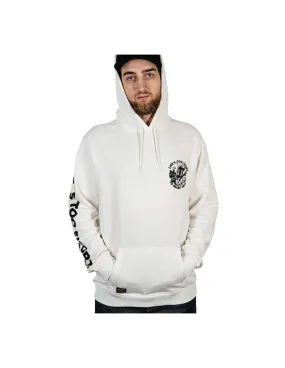 DUDES HELLES IN HELL HOODY OFF WHITE