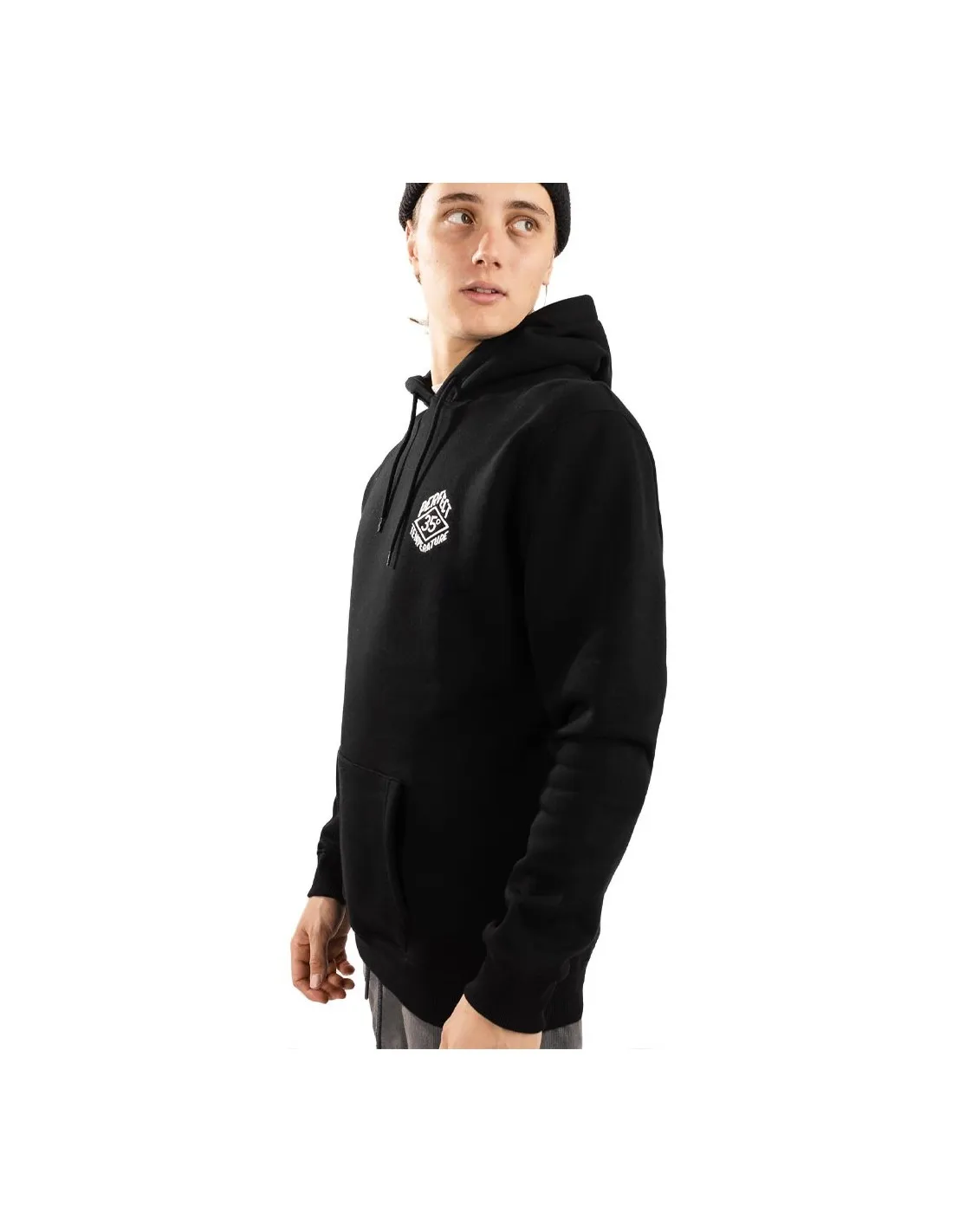 DUDES POOL PARTY HOODY BLACK