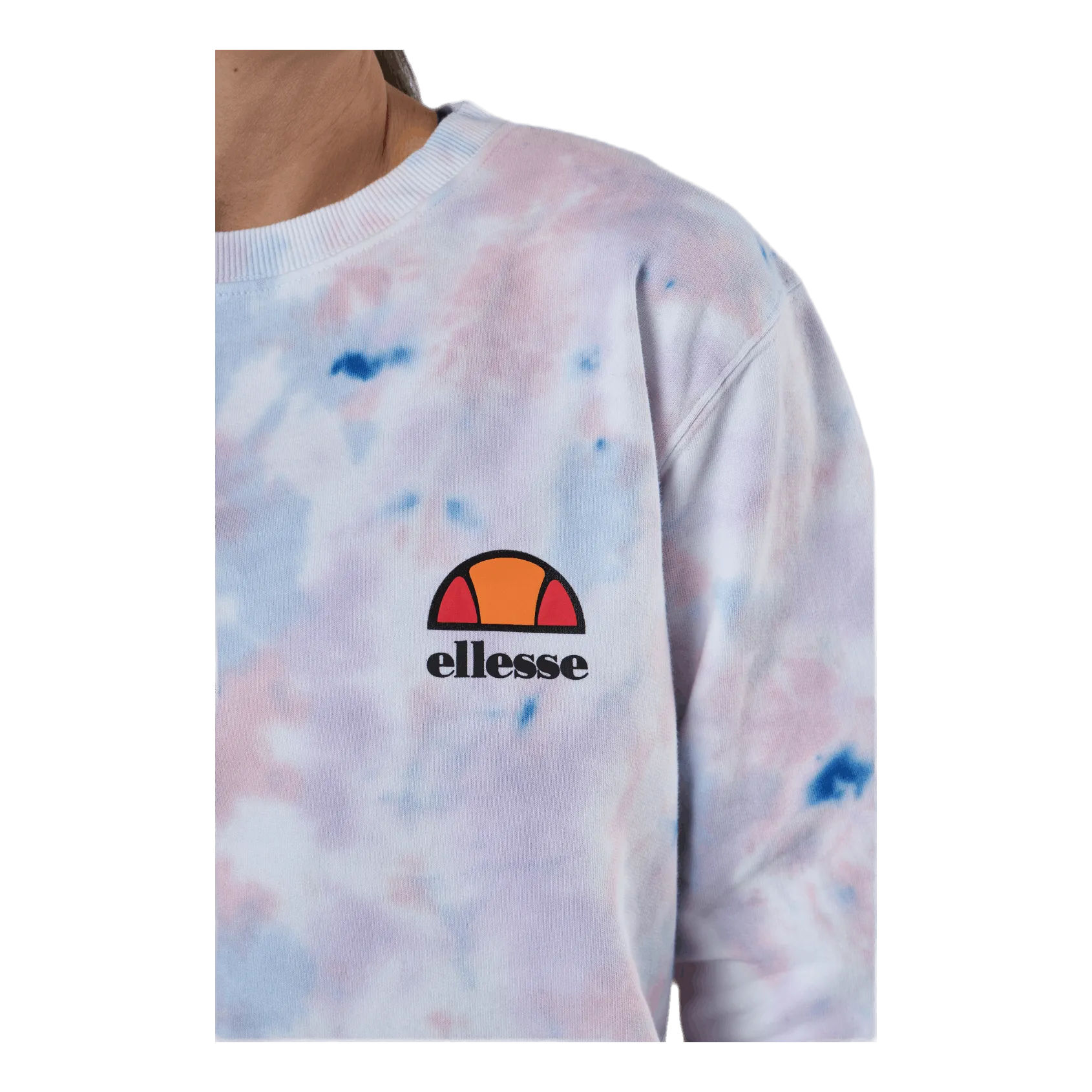 Ellesse El Haverford Tie Dye Sweatshirt White