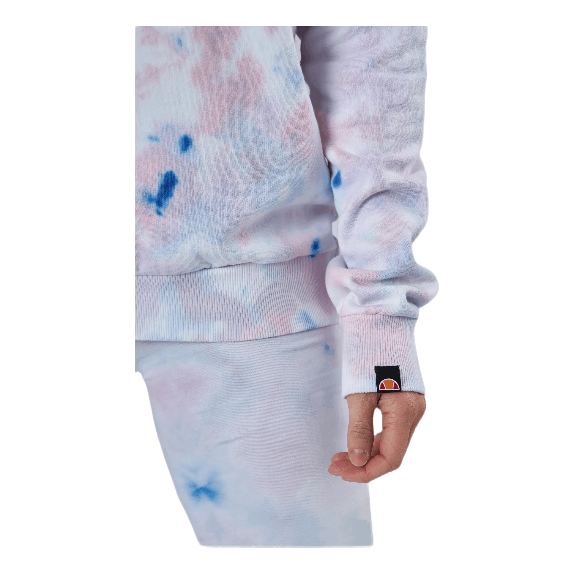 Ellesse El Haverford Tie Dye Sweatshirt White