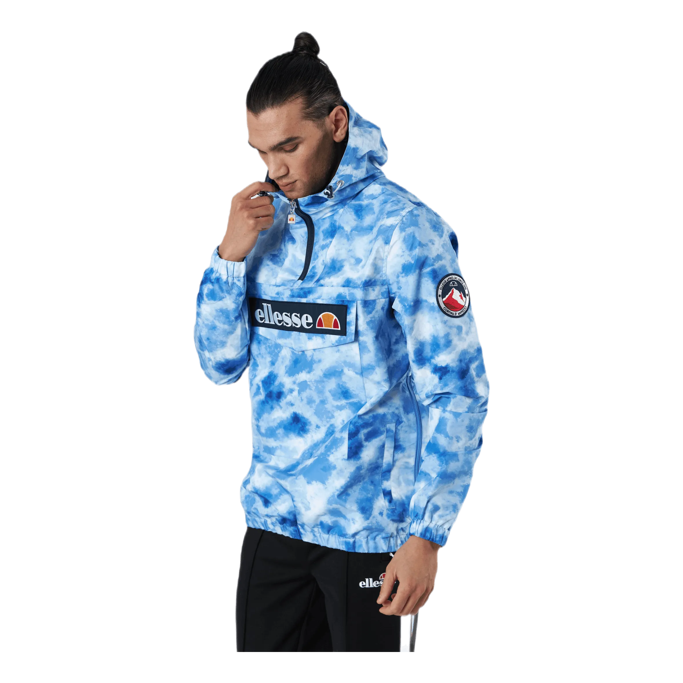 Ellesse El Mont 2 Tie Dye Oh Jacket Black