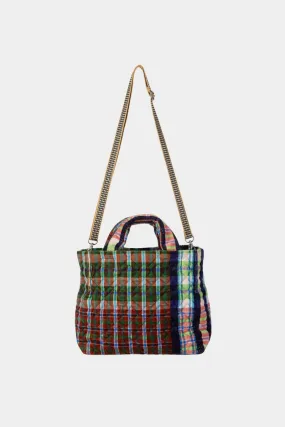 EPICE CHECK SMALL TOTE