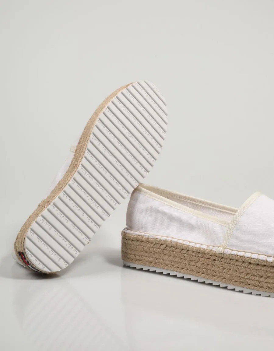  espadrilles TOMMY HILFIGER Tommy en White 81433