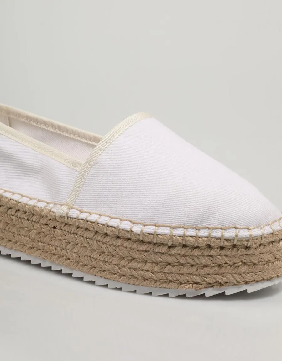  espadrilles TOMMY HILFIGER Tommy en White 81433