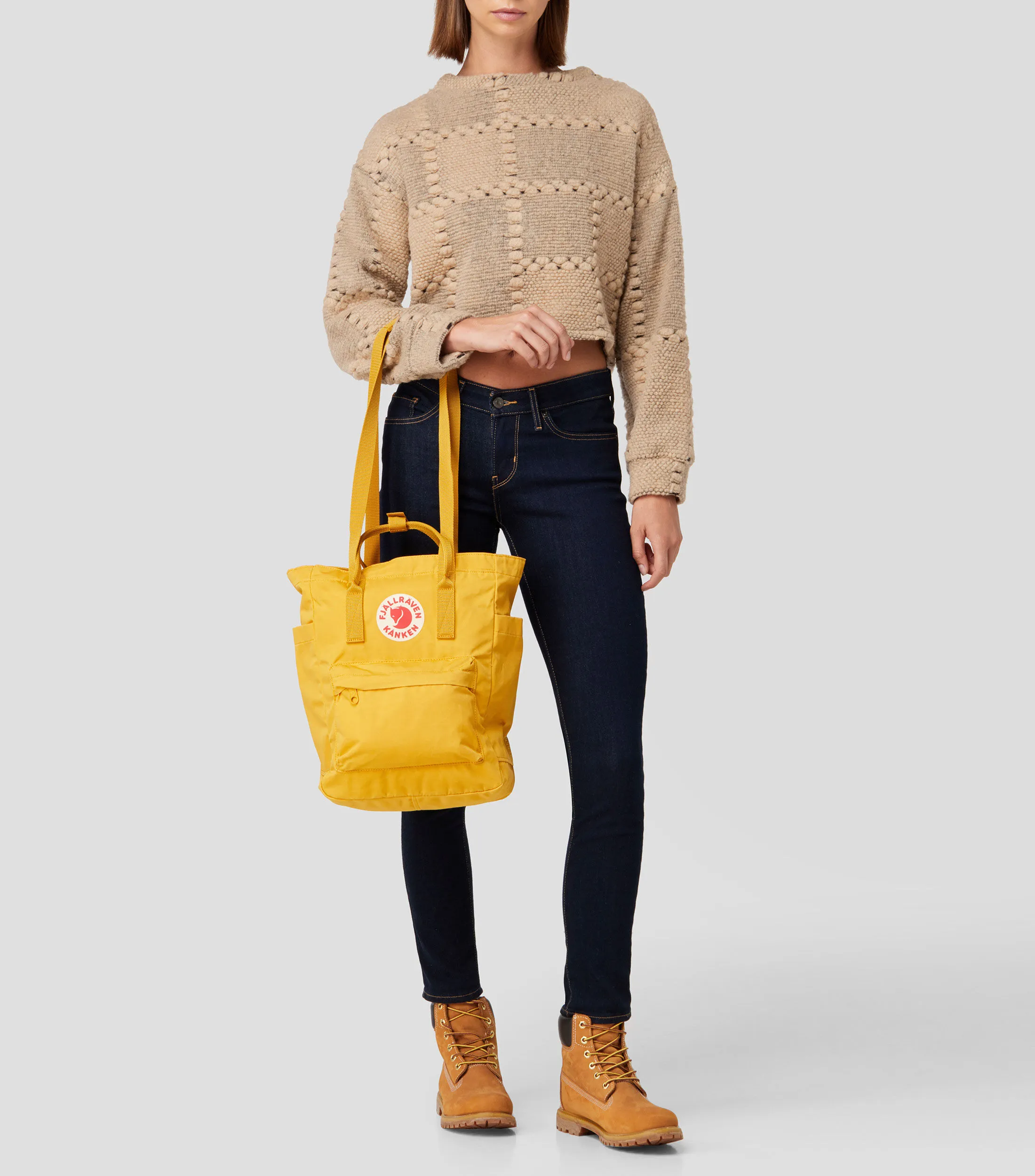 Fjällräven Bolso tote amarillo Kånken Mujer