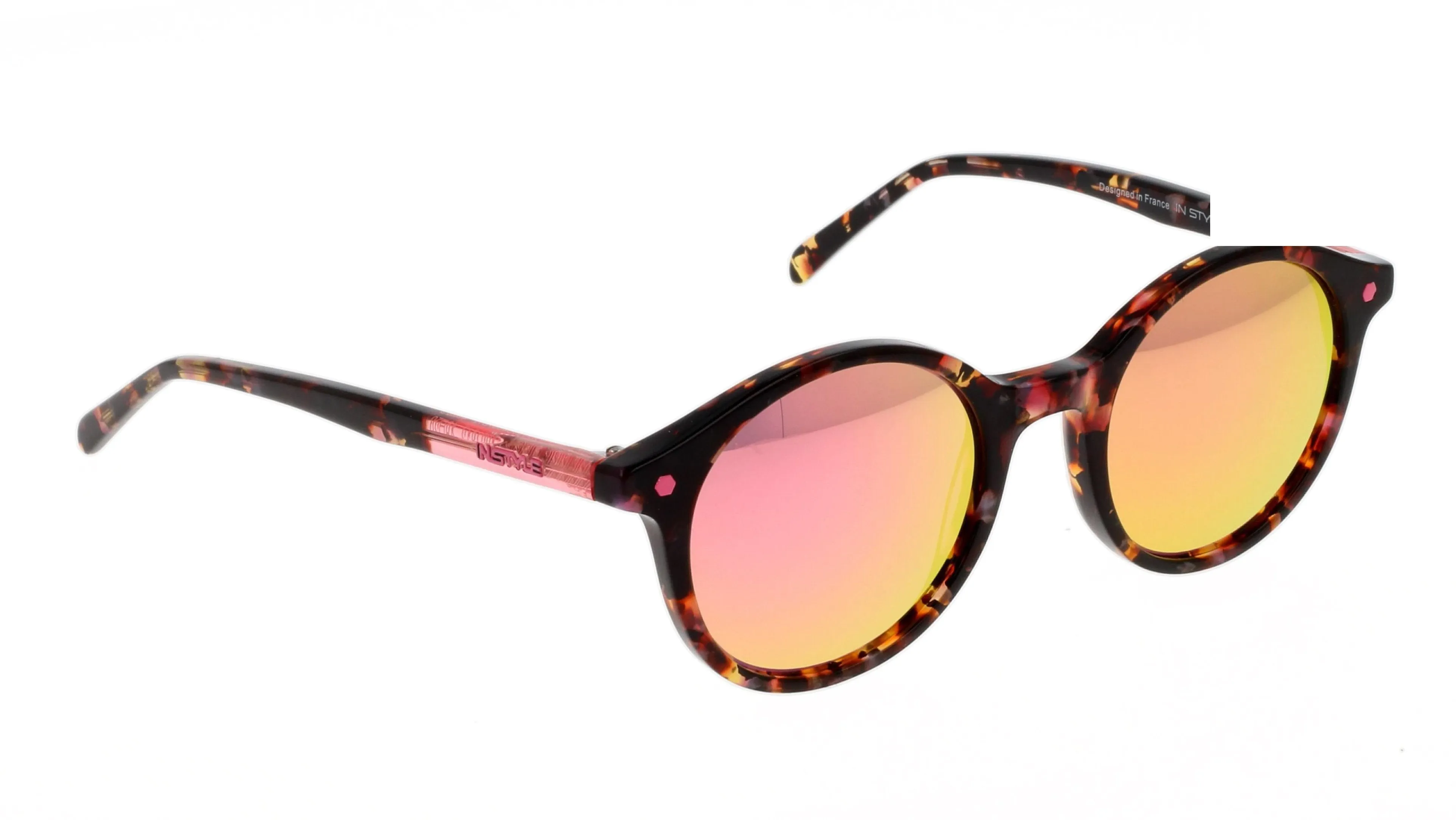 Gafas de Sol In Style ILEU06 Unisex Color Havana