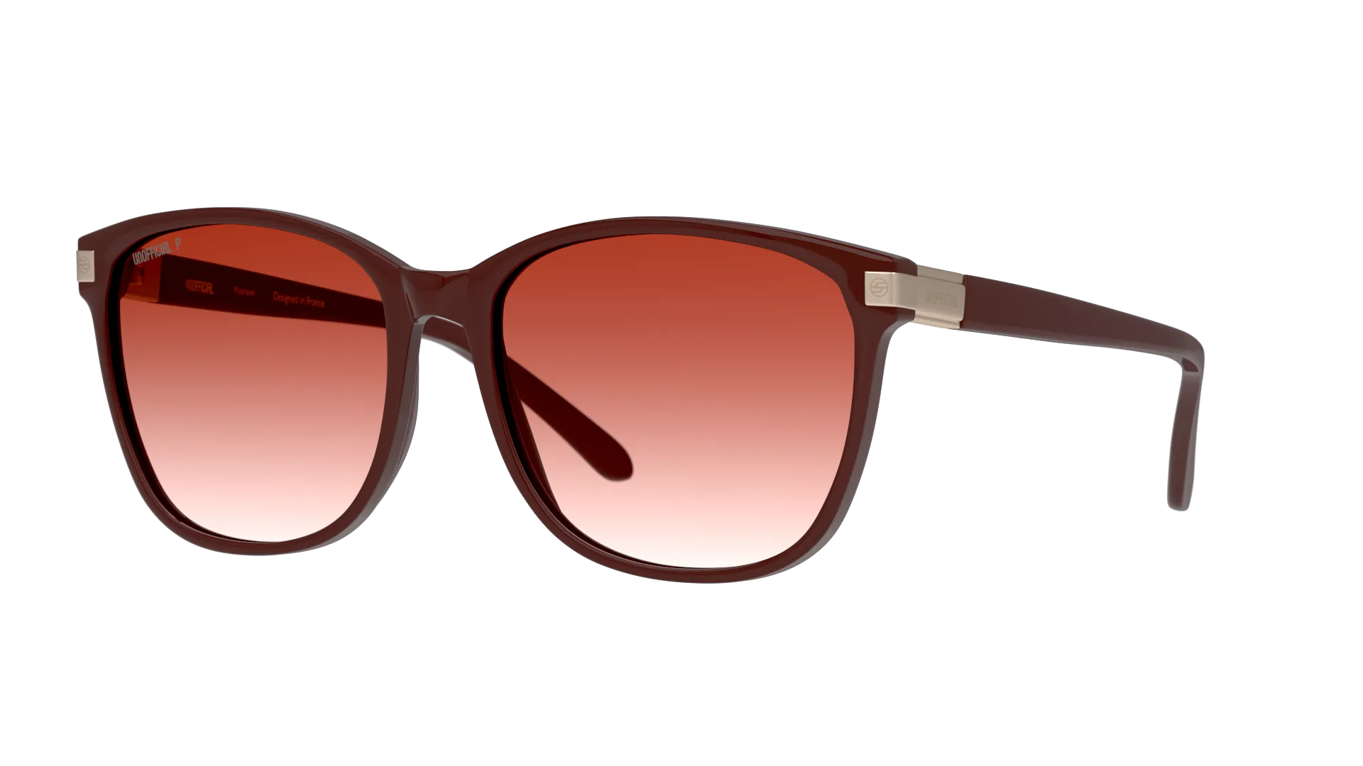 Gafas de Sol Unofficial UNSF0161P Unisex Color Borgoa