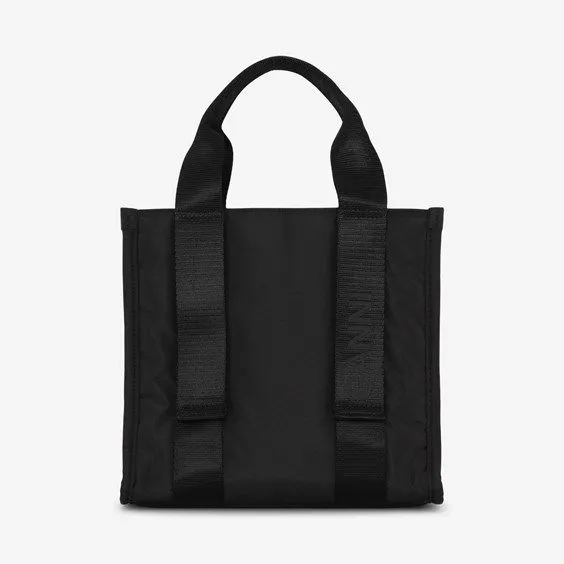 GANNI Recycled Tech Small Tote Bag