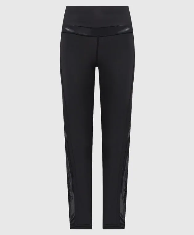 Goldbergh Vibe logo leggings in black